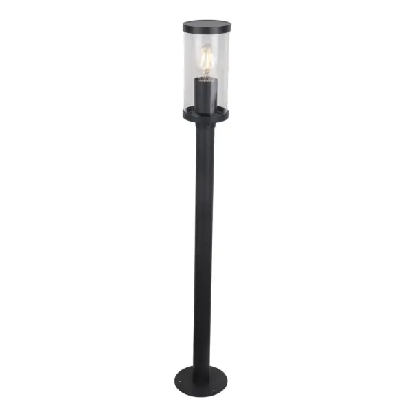 Jordan 400mm Bollard Light in Black