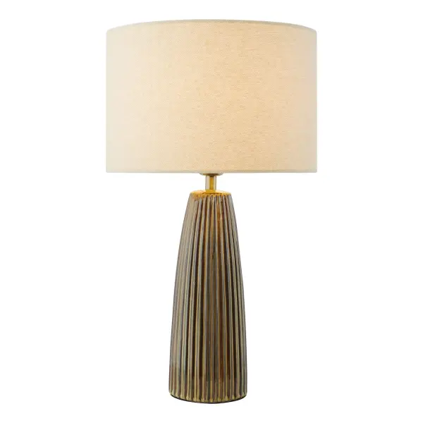 Kaulana Brown Table Lamp C/W Shade