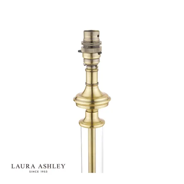 Winston Table Lamp Antique Brass & Glass Base Only