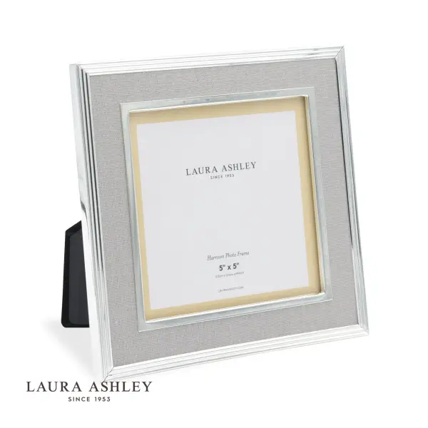 Harrison Square Pale Charcoal Linen Photo Frame