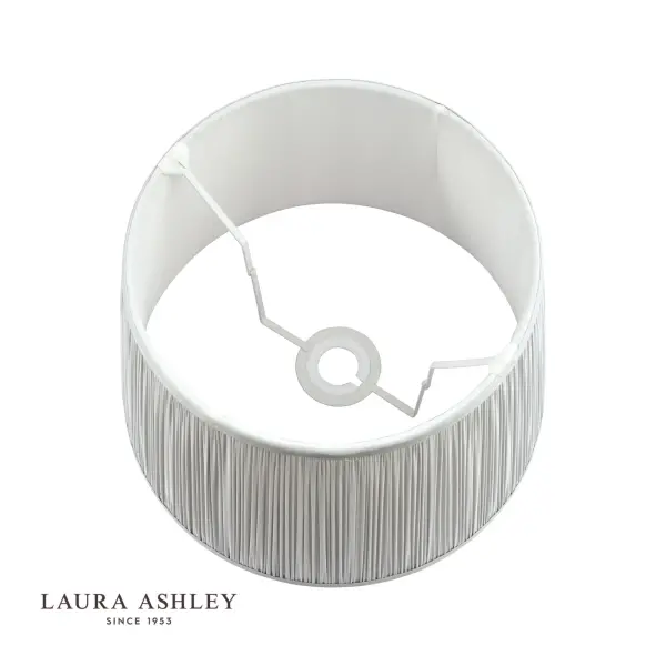 Hemsley Silk Silver Shade 405mm/16 inch