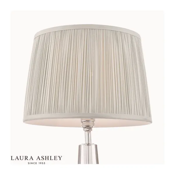 Hemsley Silk Silver Shade 405mm/16 inch