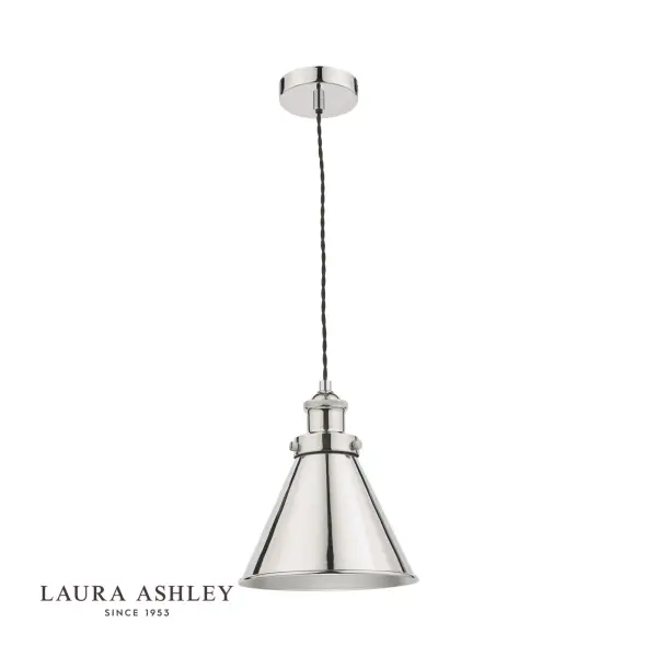 Rufus Polished Chrome Single Pendant