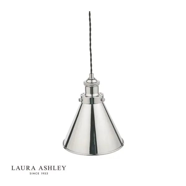 Rufus Polished Chrome Single Pendant