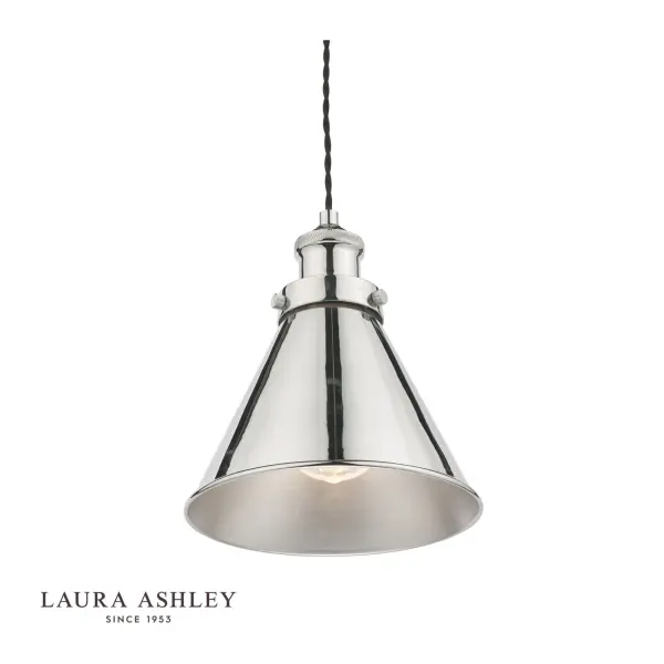 Rufus Polished Chrome Single Pendant
