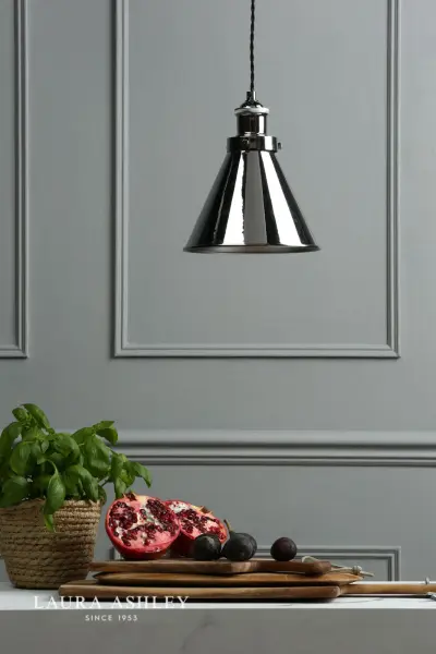 Rufus Polished Chrome Single Pendant