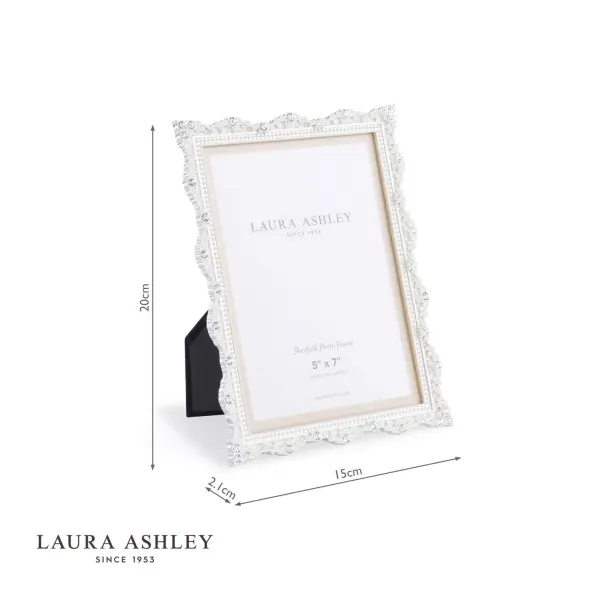 Sherfield Silver Plated 5x7 Inch Photo Frame