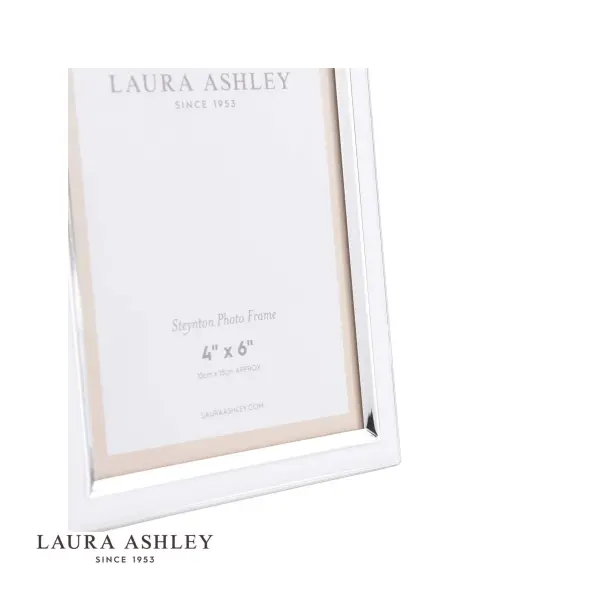Steynton Silver Plated 4x6 Inch Photo Frame