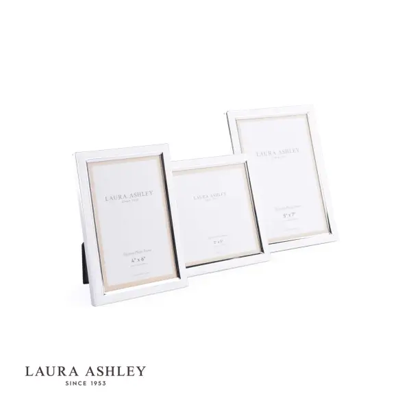 Steynton Silver Plated 4x6 Inch Photo Frame