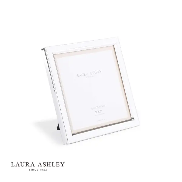 Steynton Square Silver Plated 5x5 Inch Photo Frame