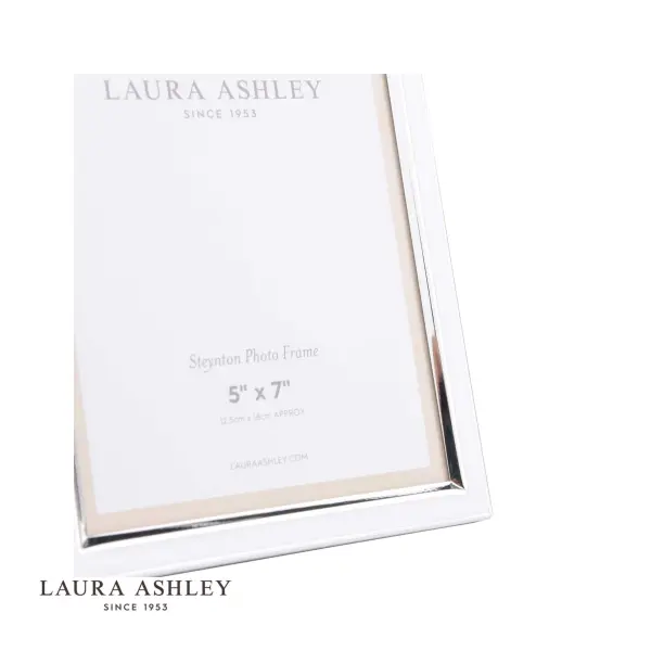 Steynton Silver Plated 5x7 Inch Photo Frame
