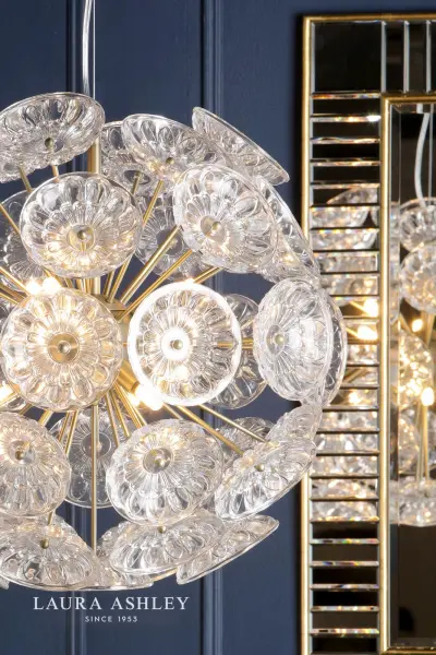 Elwick 6 Light Pendant in Antique Brass