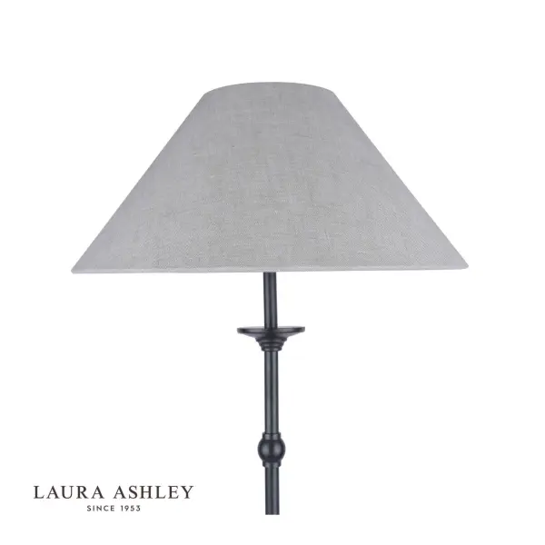 Ludchurch Black Floor Lamp C/W Shade