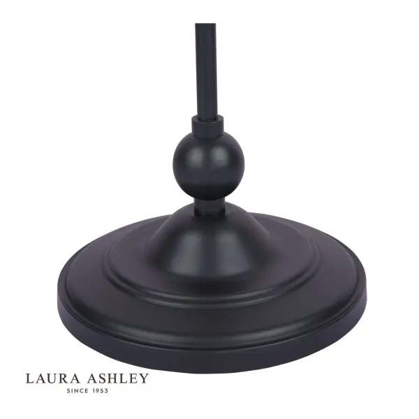 Ludchurch Black Floor Lamp C/W Shade