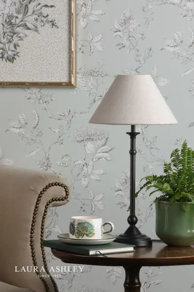 Ludchurch Black Table Lamp C/W Shade
