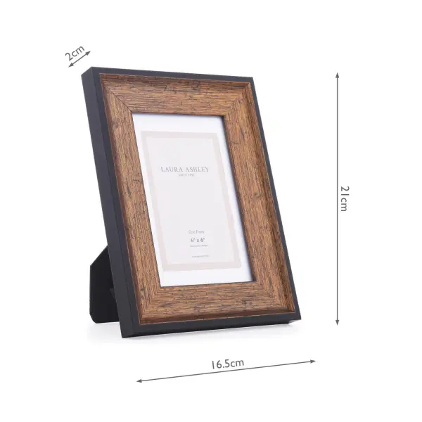 Boxed 4x6 inch Photo Frame Bronze