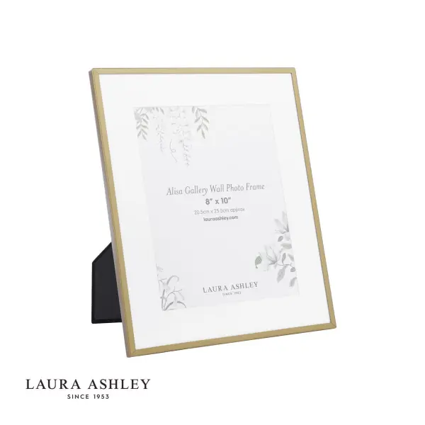 Set of 3 Alisa Matt Gold Photo Frames
