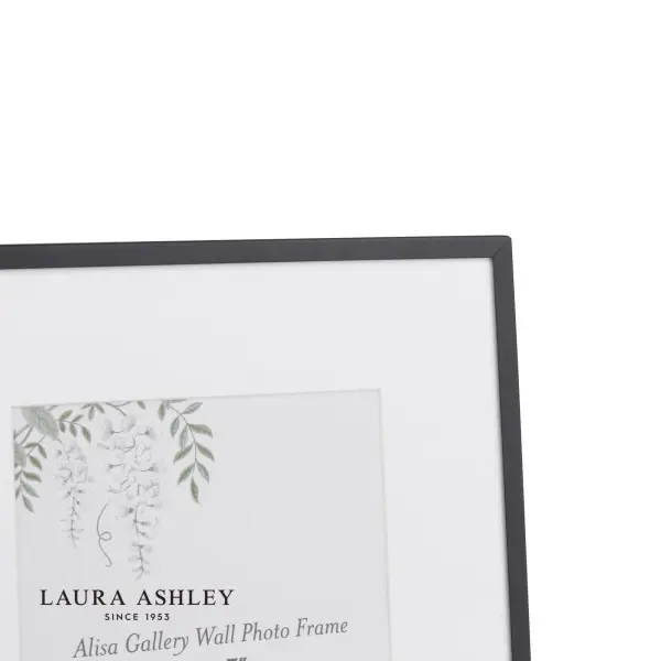 Set of 3 Alisa Matt Black Photo Frames