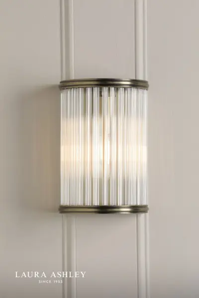 Sutton Antique Brass Wall Light