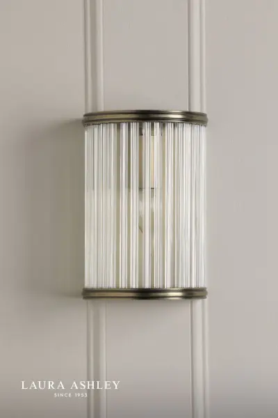 Sutton Antique Brass Wall Light