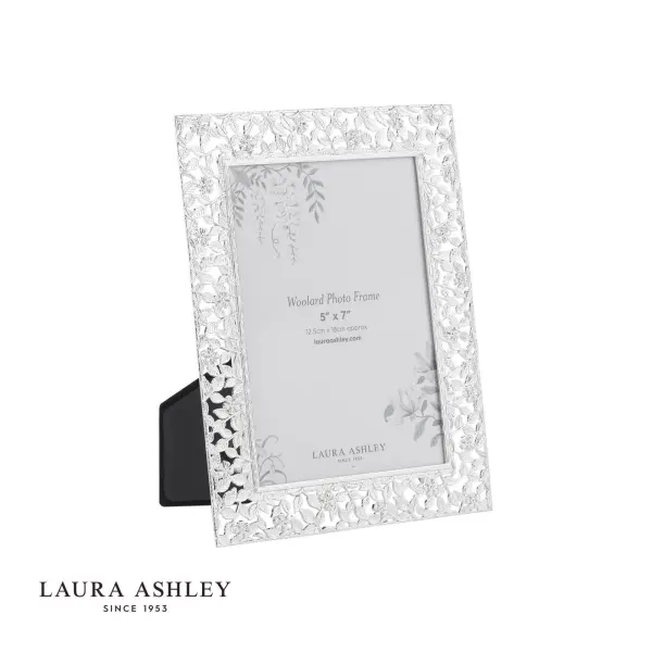 Woolard Polished Silver 5x7 Inch Photo Frame