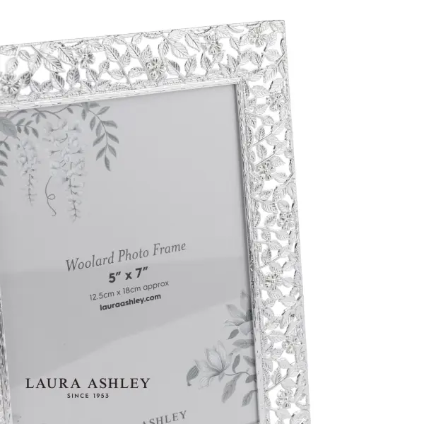 Woolard Polished Silver 5x7 Inch Photo Frame