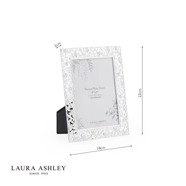 Woolard Polished Silver 5x7 Inch Photo Frame
