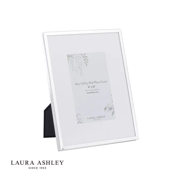Set of 6 Alisa Polished Silver Photo Frames