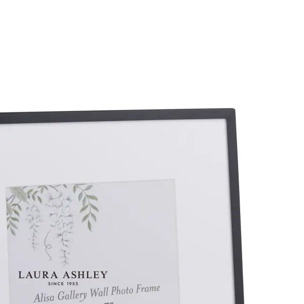 Set of 6 Alisa Matt Black Photo Frames