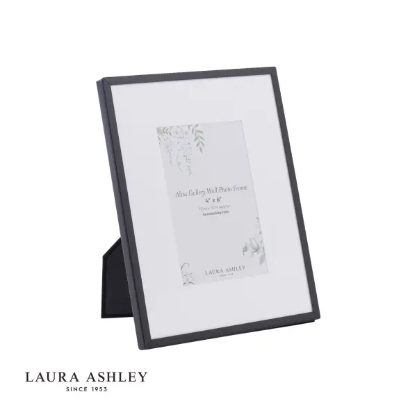 Set of 6 Alisa Matt Black Photo Frames