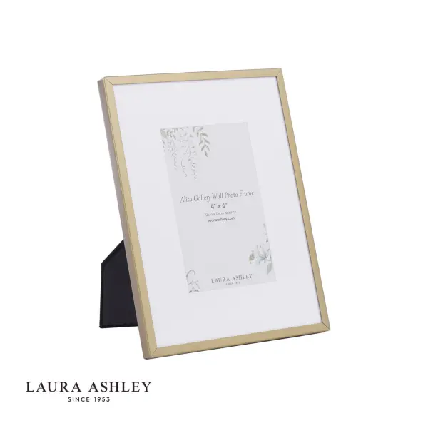 Set of 6 Alisa Matt Gold Photo Frames