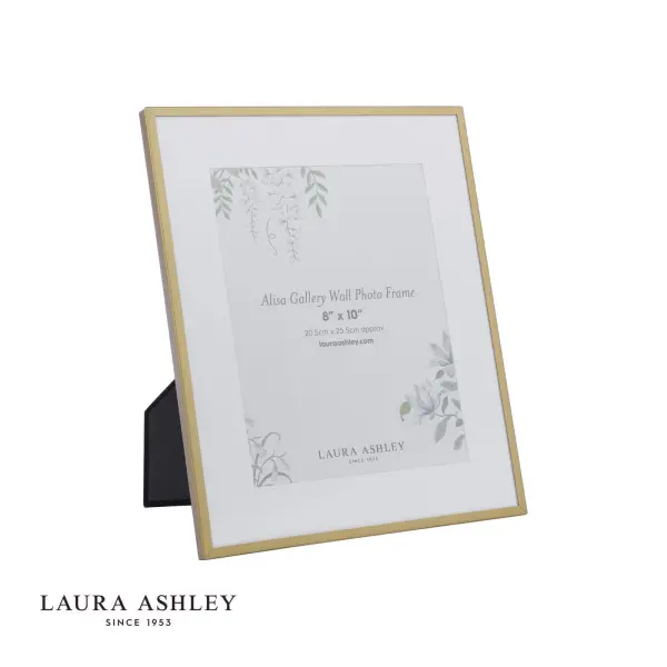 Set of 6 Alisa Matt Gold Photo Frames