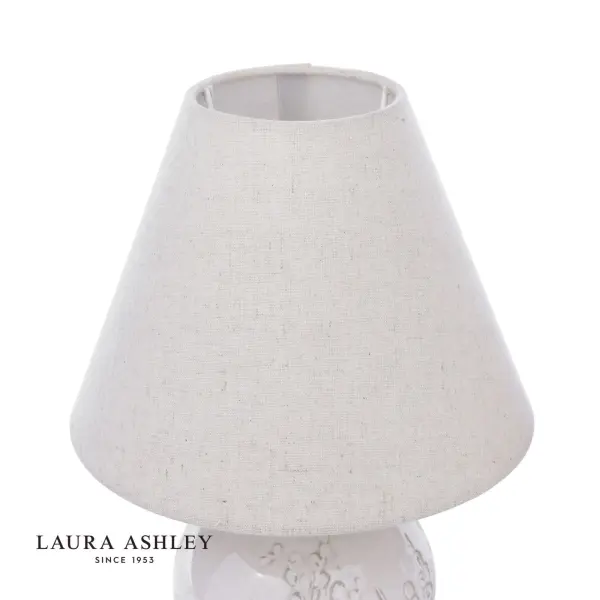 Pussywillow Twin Pack Cream Table Lamp C/W Shades