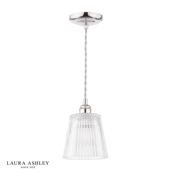 Callaghan Small Polished Nickel Pendant