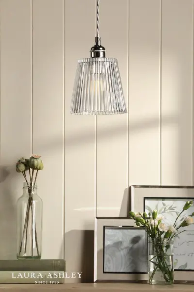 Callaghan Small Polished Nickel Pendant