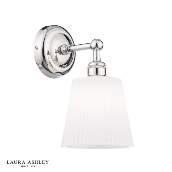 Callaghan Polished Nickel Wall Light IP44