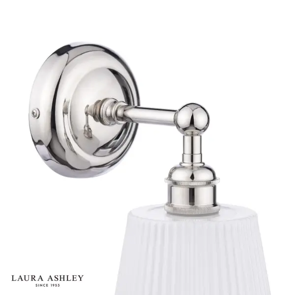 Callaghan Polished Nickel Wall Light IP44