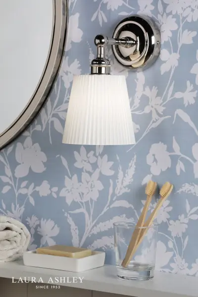 Callaghan Polished Nickel Wall Light IP44