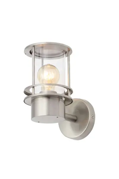 Leonis Stainless Steel Outdoor Wall Lantern IP44