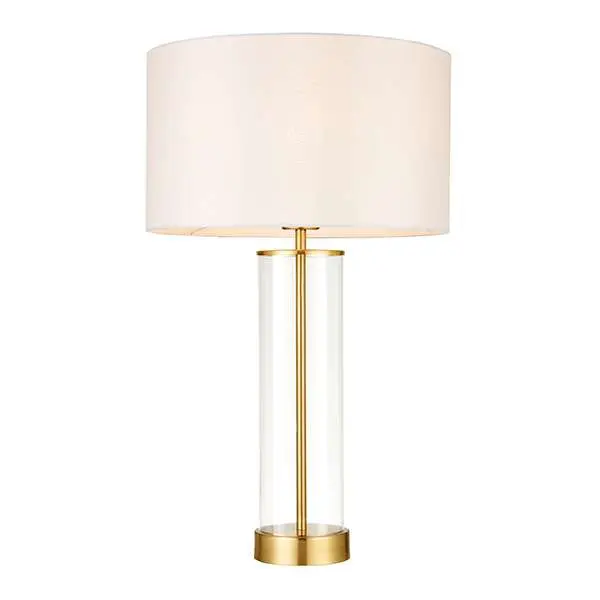 Lessina Brushed Satin Gold Touch Table Lamp