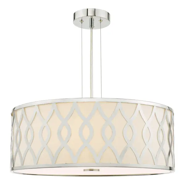 Locryn 4 Light Polished Chrome Pendant