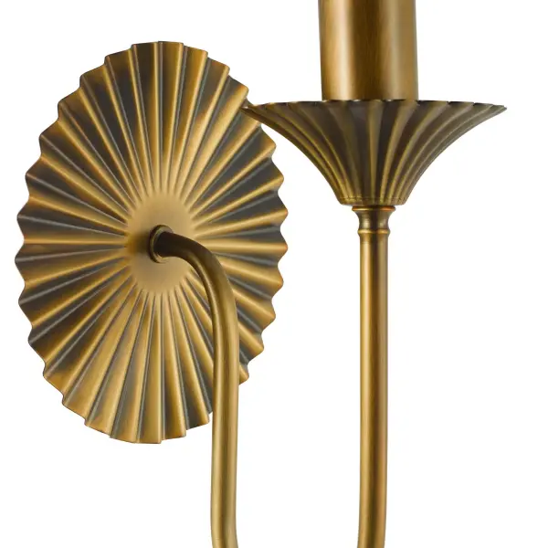 Lydian Antique Bronze Wall Light