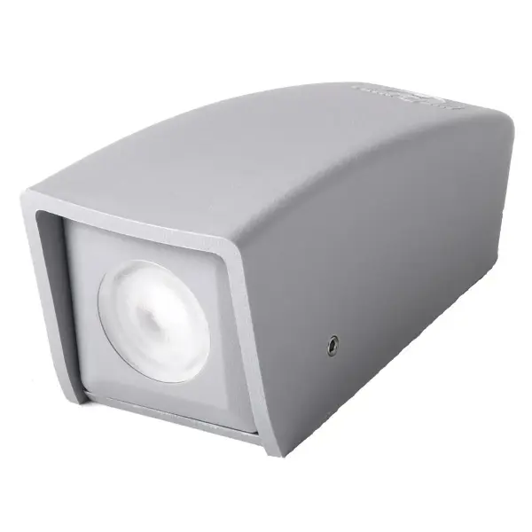 Mamete Square 1.7W LED Wall Light in Grey