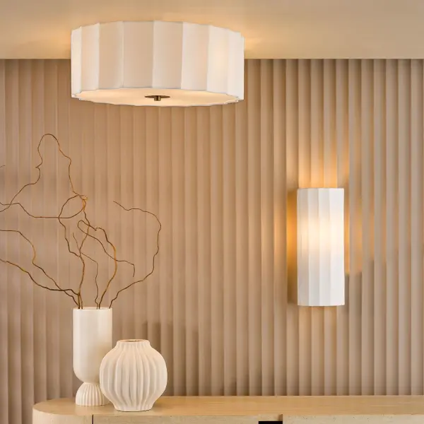Noura Ivory Wall Light