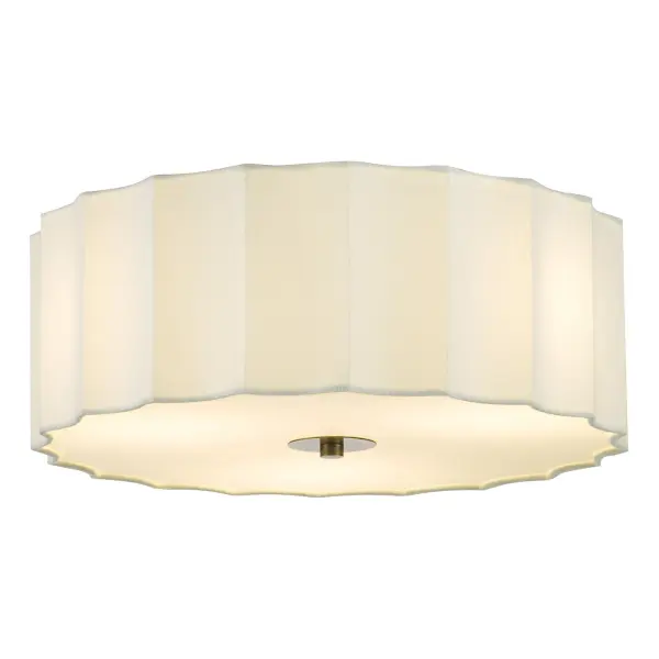 Noura Ivory & White Flush Fitting