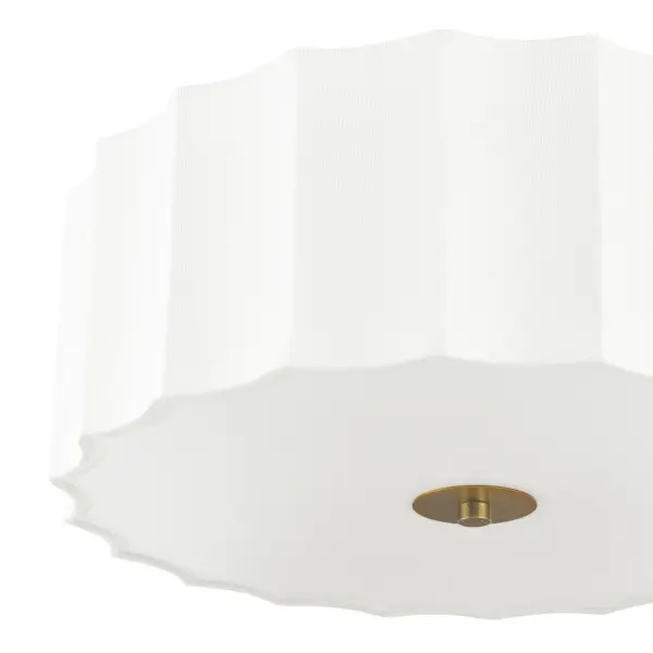 Noura Ivory & White Flush Fitting