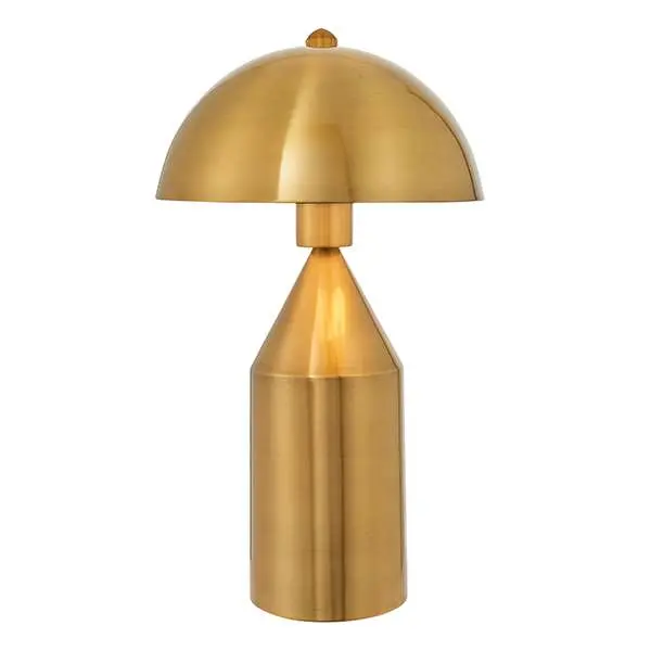 Nova Table Lamp in Antique Brass Finish