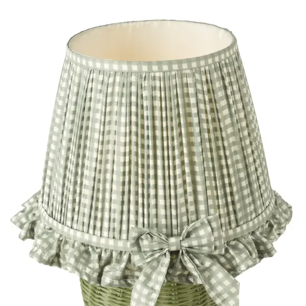 Omer Green Table Lamp C/W Shade