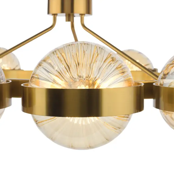 Ophira Antique Gold 12 Light Ceiling Pendant