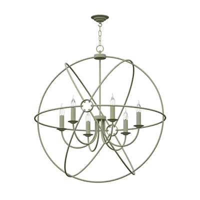 Orb Bespoke 6 Light 900mm Pendant (Choice of Colours)